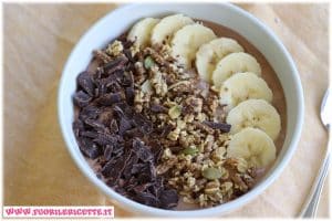 crema ricotta e banana