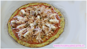 Pizza di zucchine senza farina Pizza di zucchine senza farina