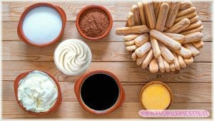 Ingredienti tiramisù