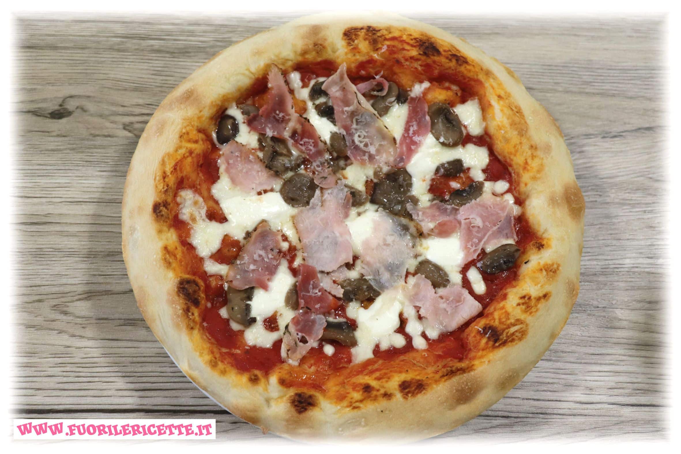 Pizza a lunga lievitazione con idratazione al 70%