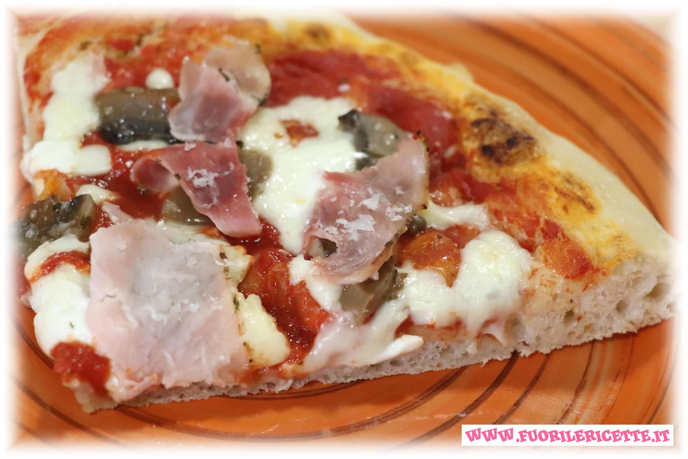 Pizza a lunga lievitazione con idratazione al 70%