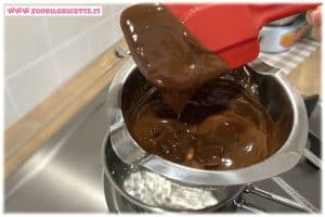 cioccolata fondente sciolta