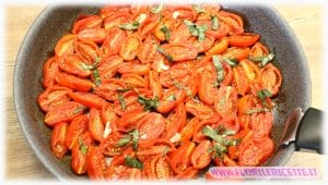 Pomodorini e basilico