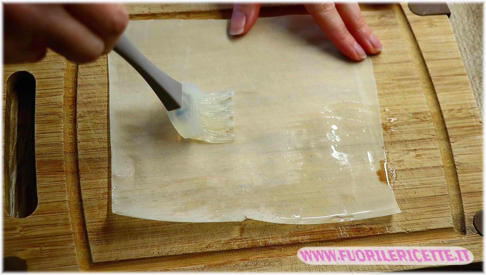 ungere la pasta phyllo