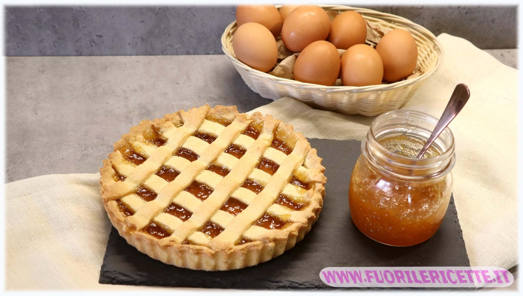 Crostata di marmellata - ricetta tradizionale