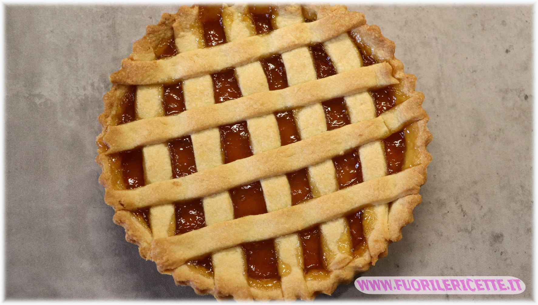 Crostata di marmellata - ricetta tradizionale