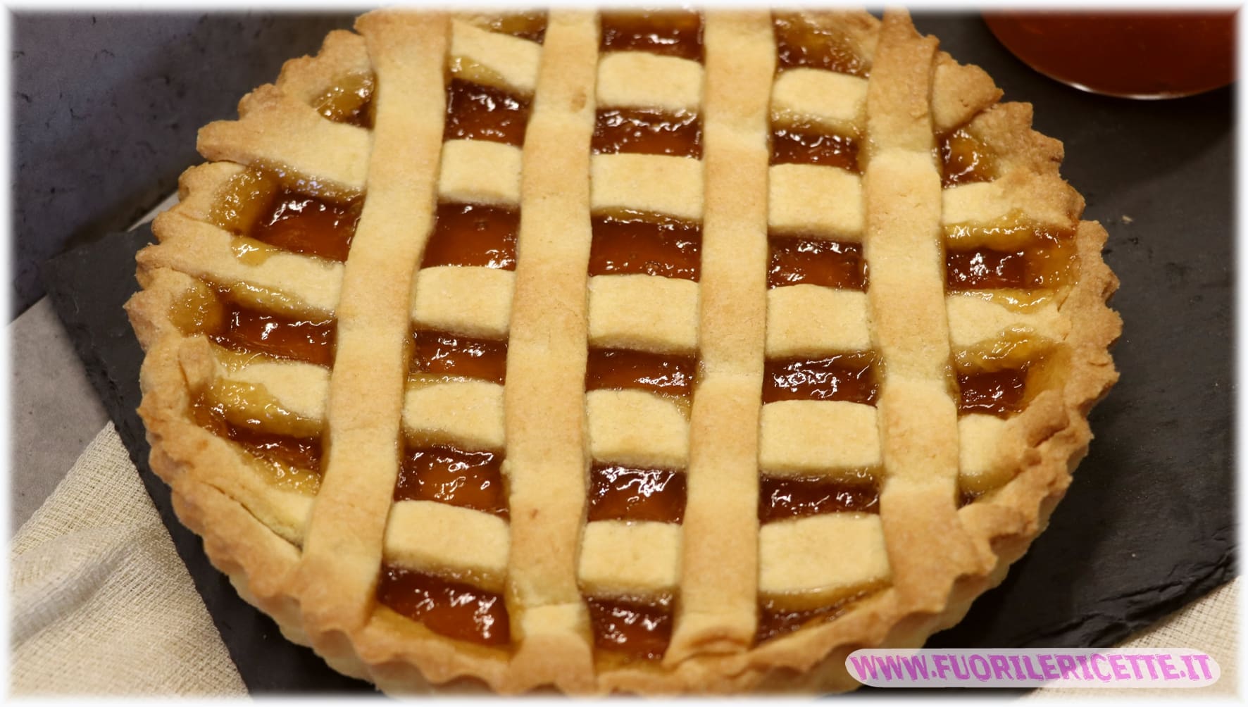 Crostata di marmellata - ricetta tradizionale