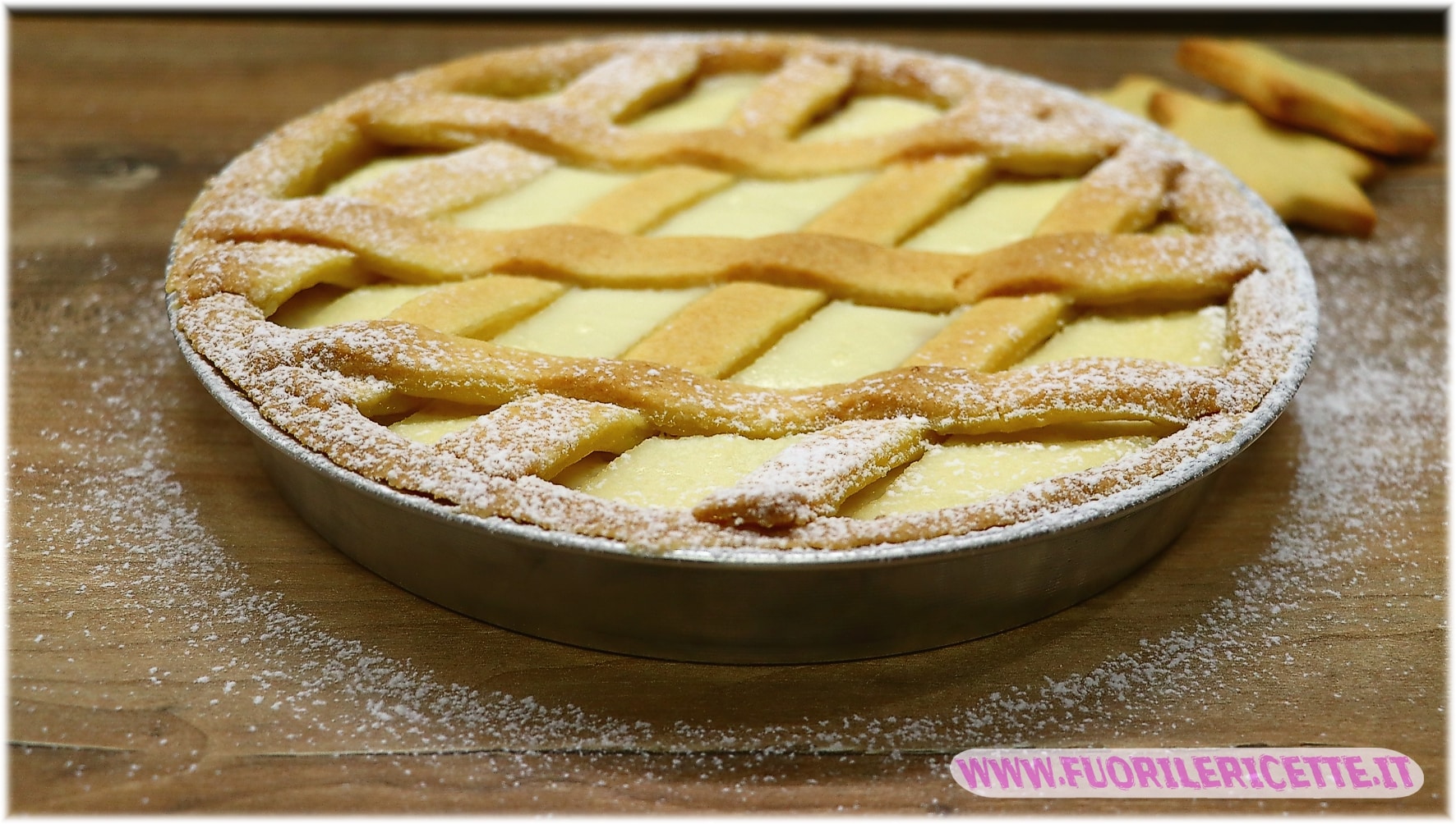 Crostata ricotta e marmellata