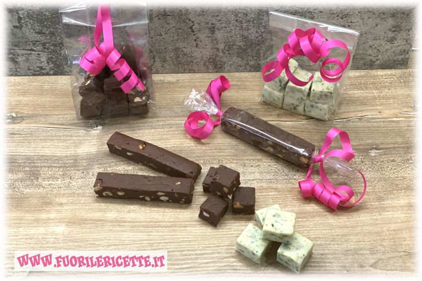 Fudge al cioccolato bianco e fondente