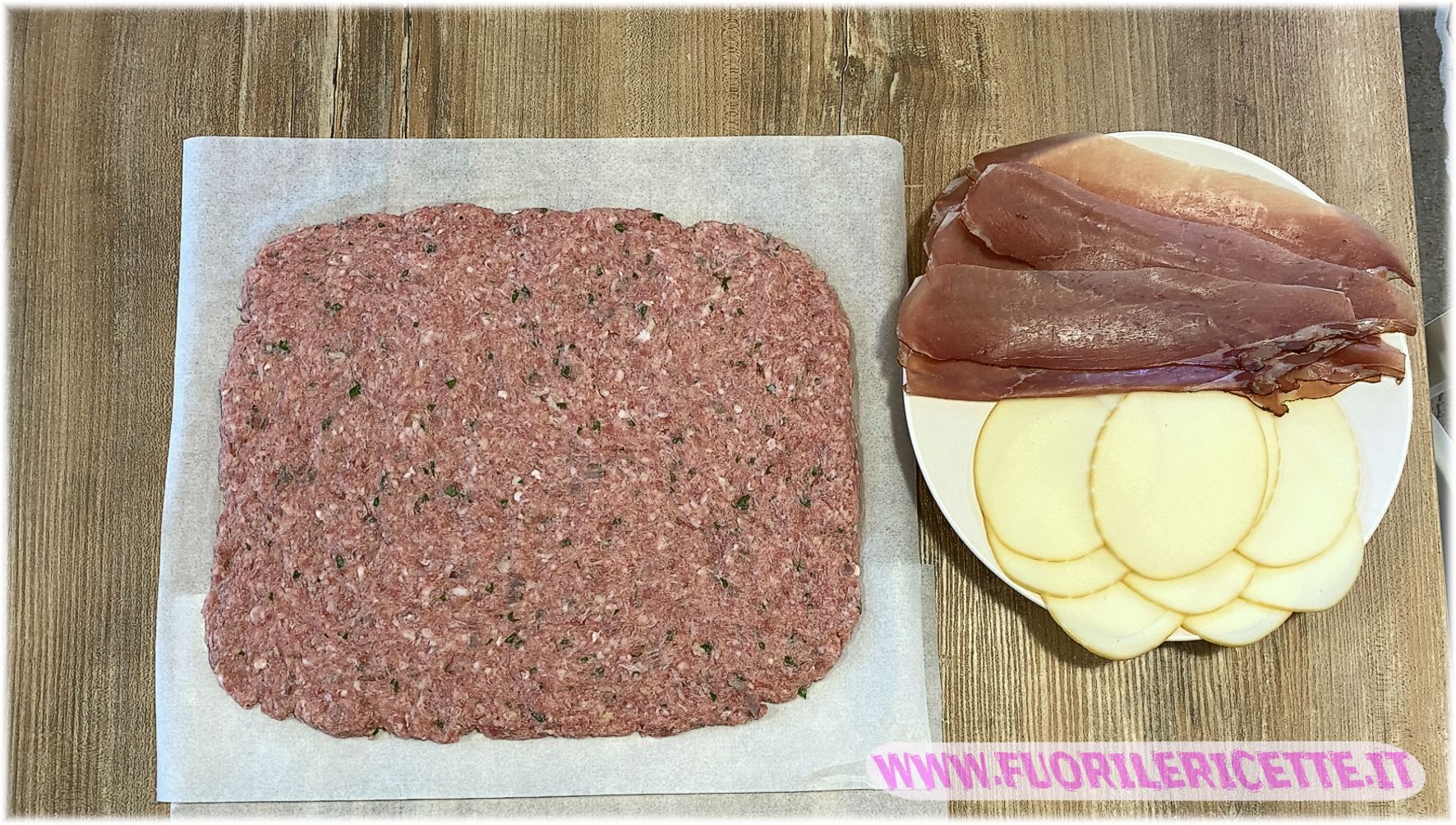Polpettone ripieno al forno