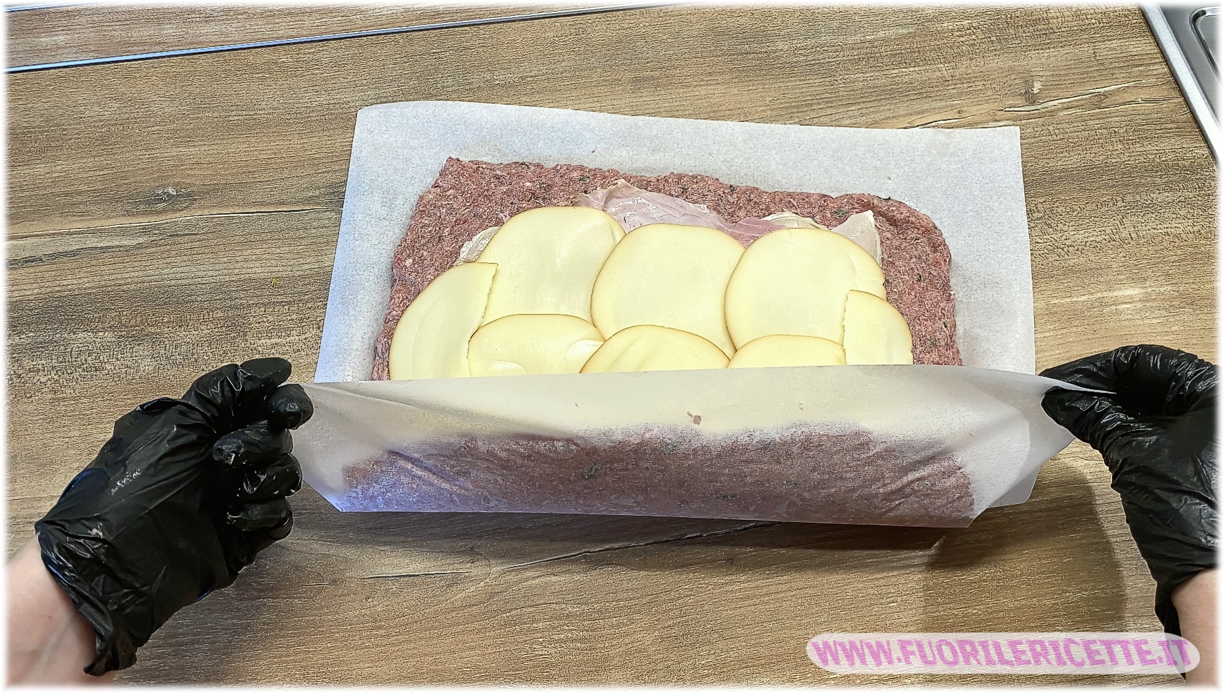 Polpettone ripieno al forno