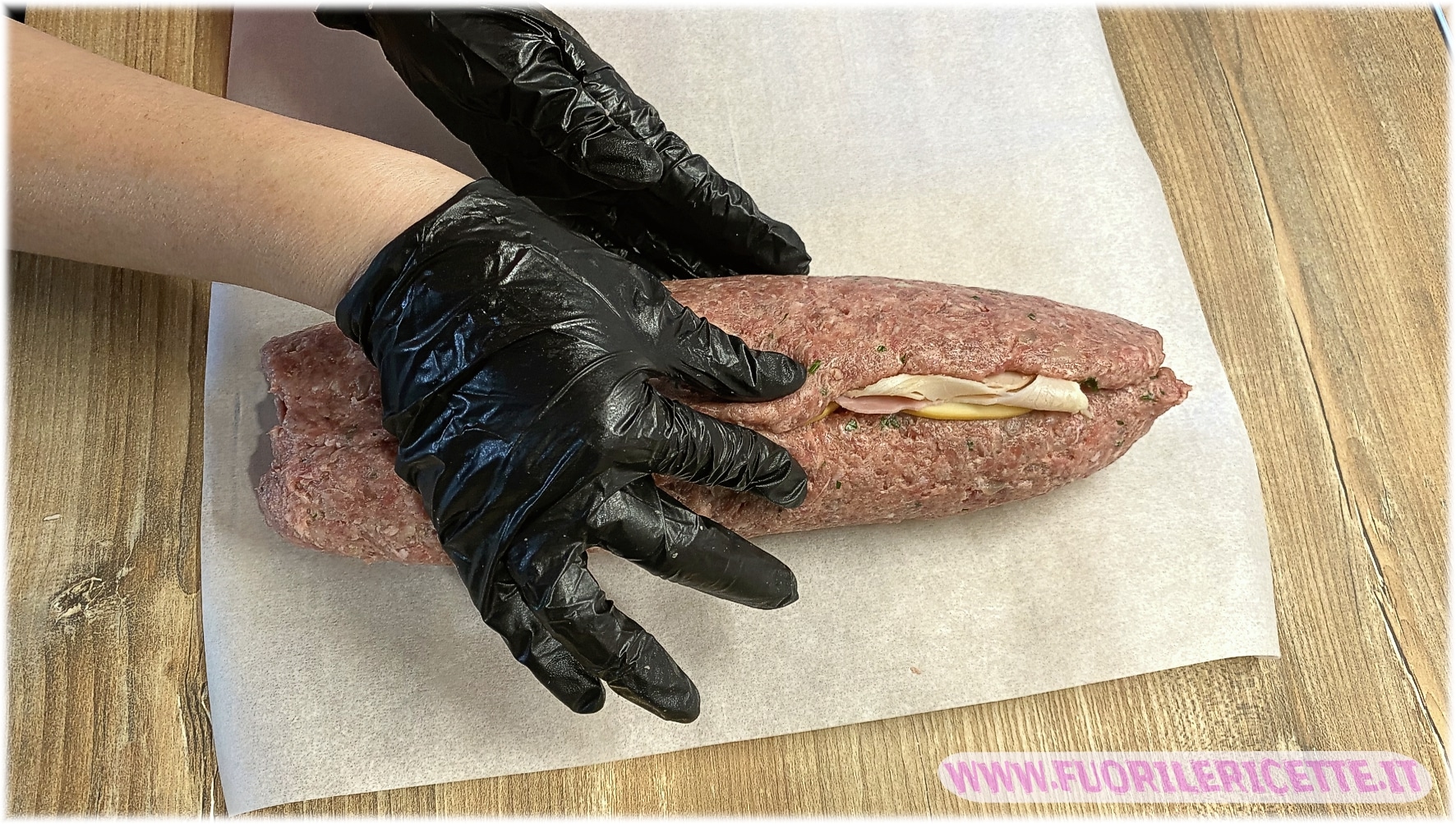 Polpettone ripieno al forno