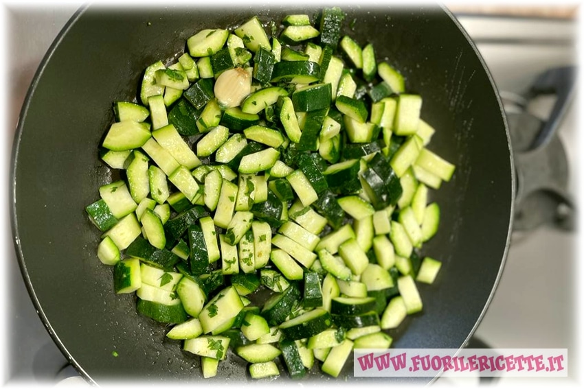 Zucchine in padella