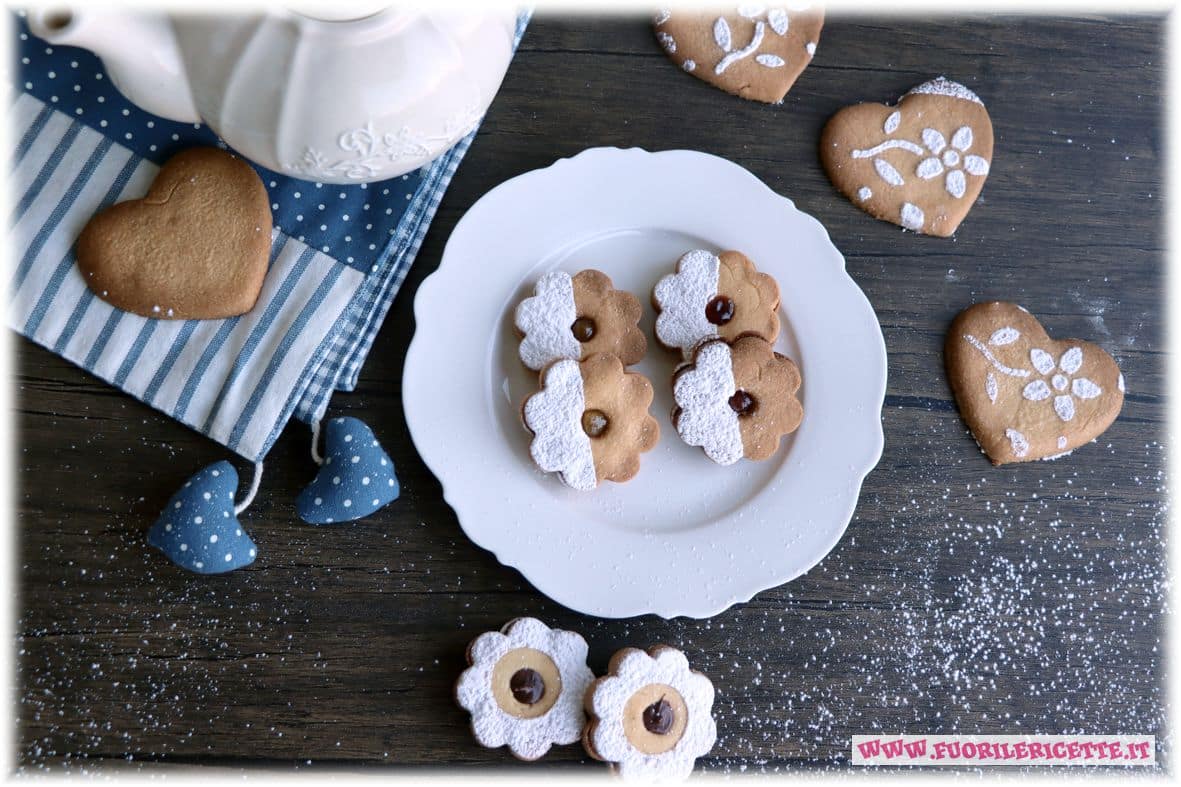 Ricetta biscotti occhi di Bue