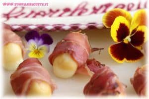 ricetta bocconcini di scamorza affumicata e speck