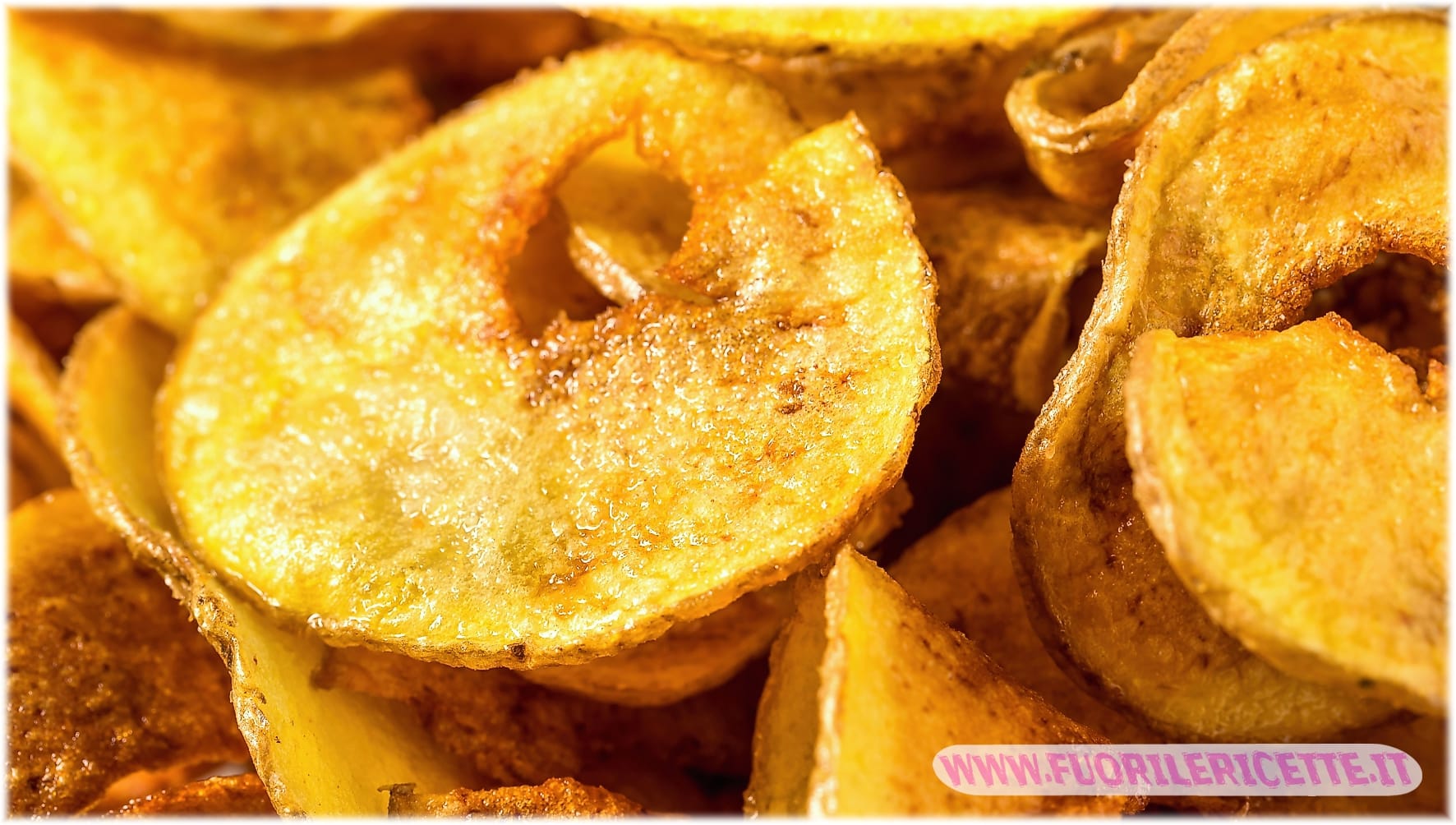 Chips di patate al forno