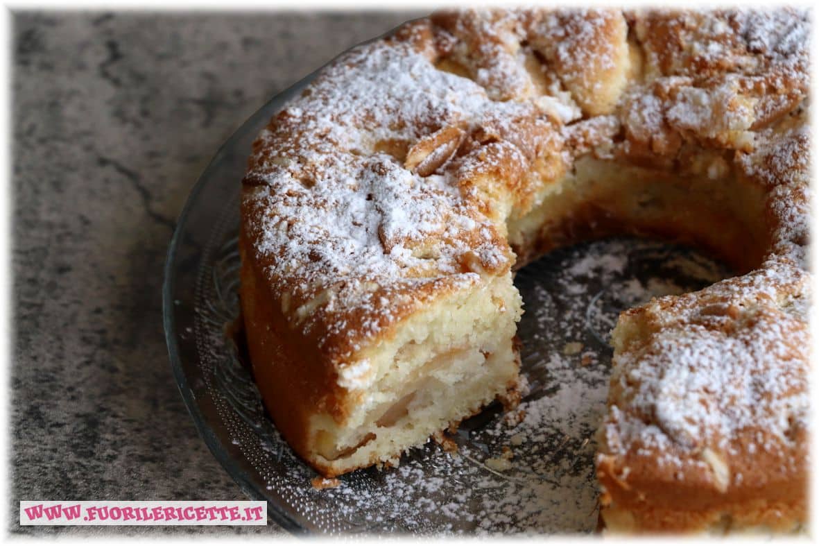 Ciambella alle mele soffice senza burro