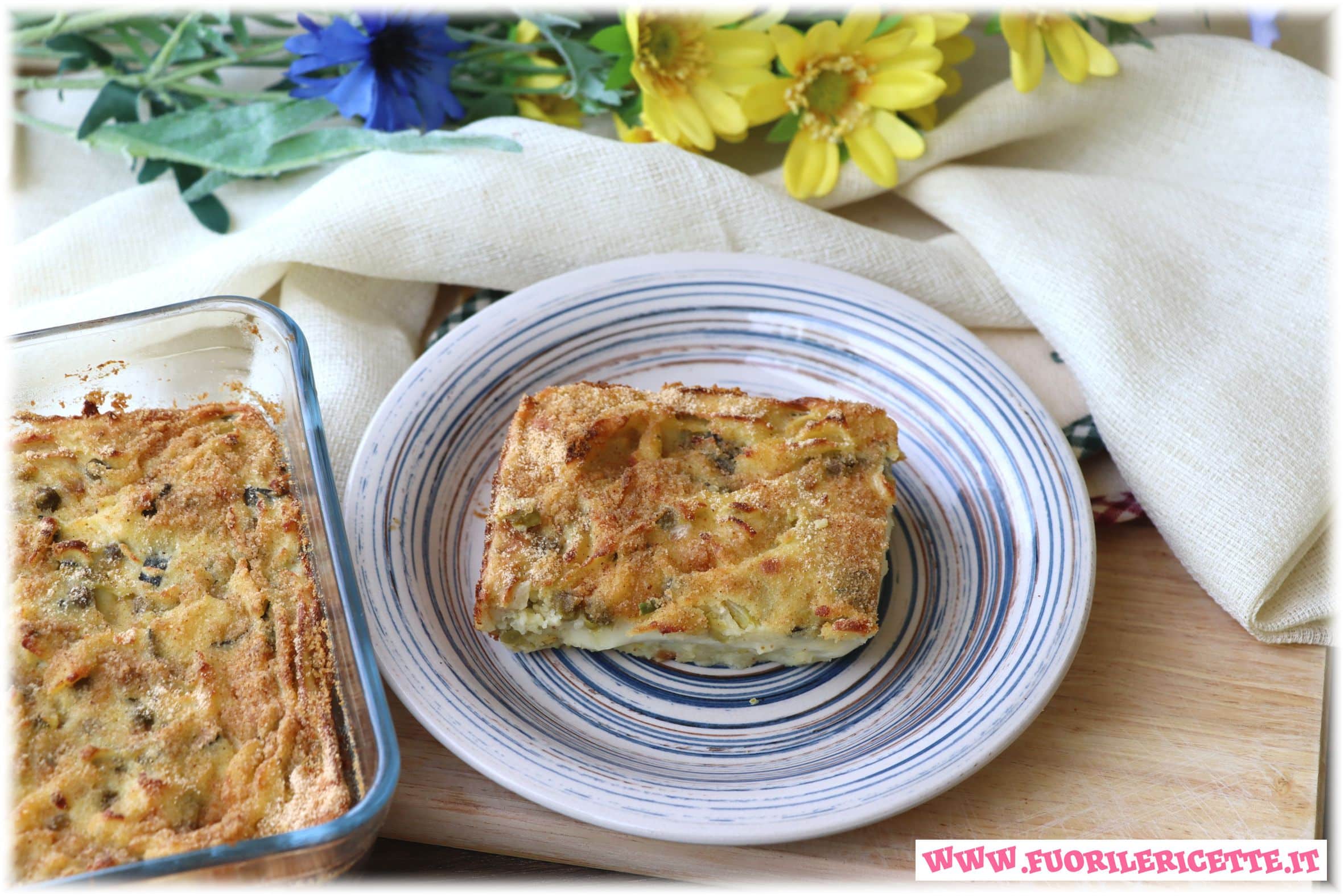 Gateau di patate vegetariano