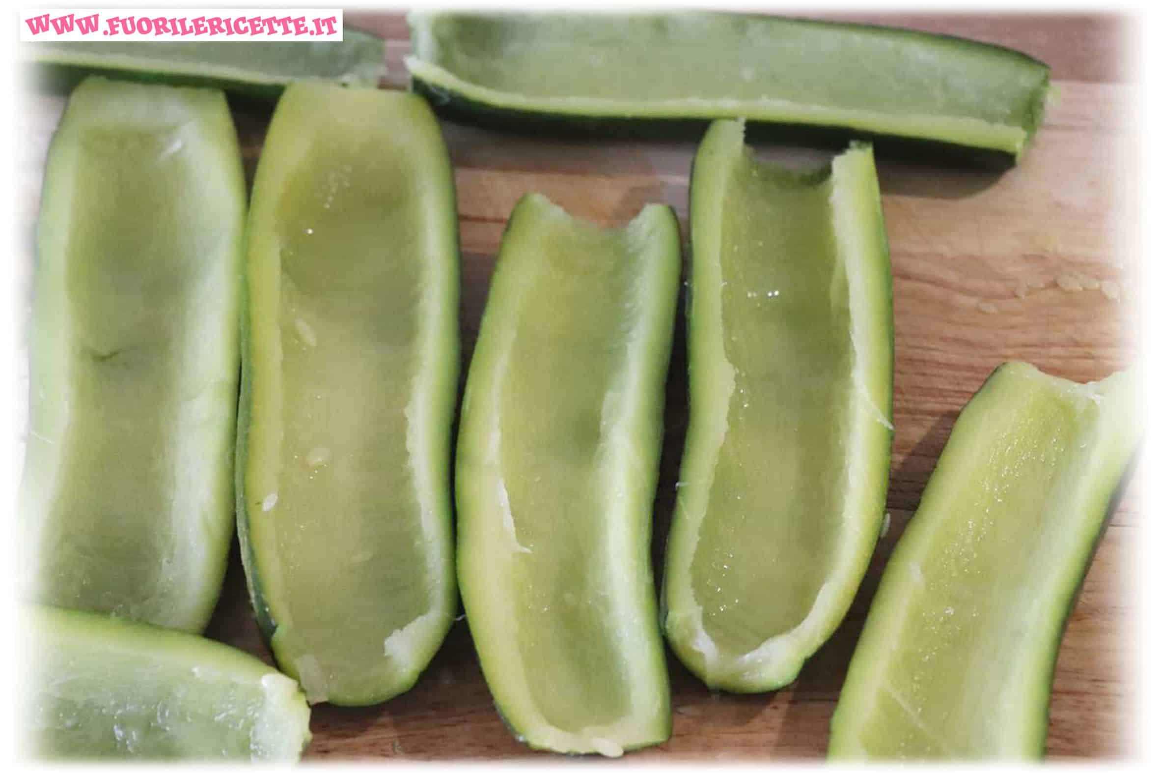 zucchine scavate