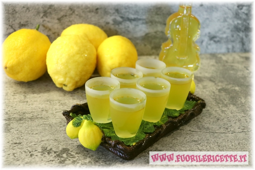 ricetta del limoncello fatto in casa