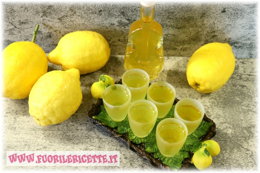 ricetta del limoncello fatto in casa