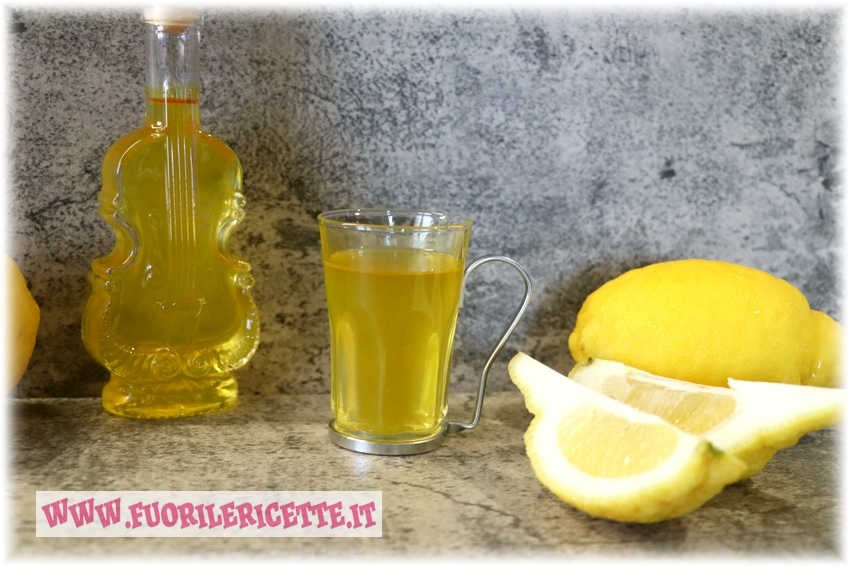 ricetta del limoncello fatto in casa