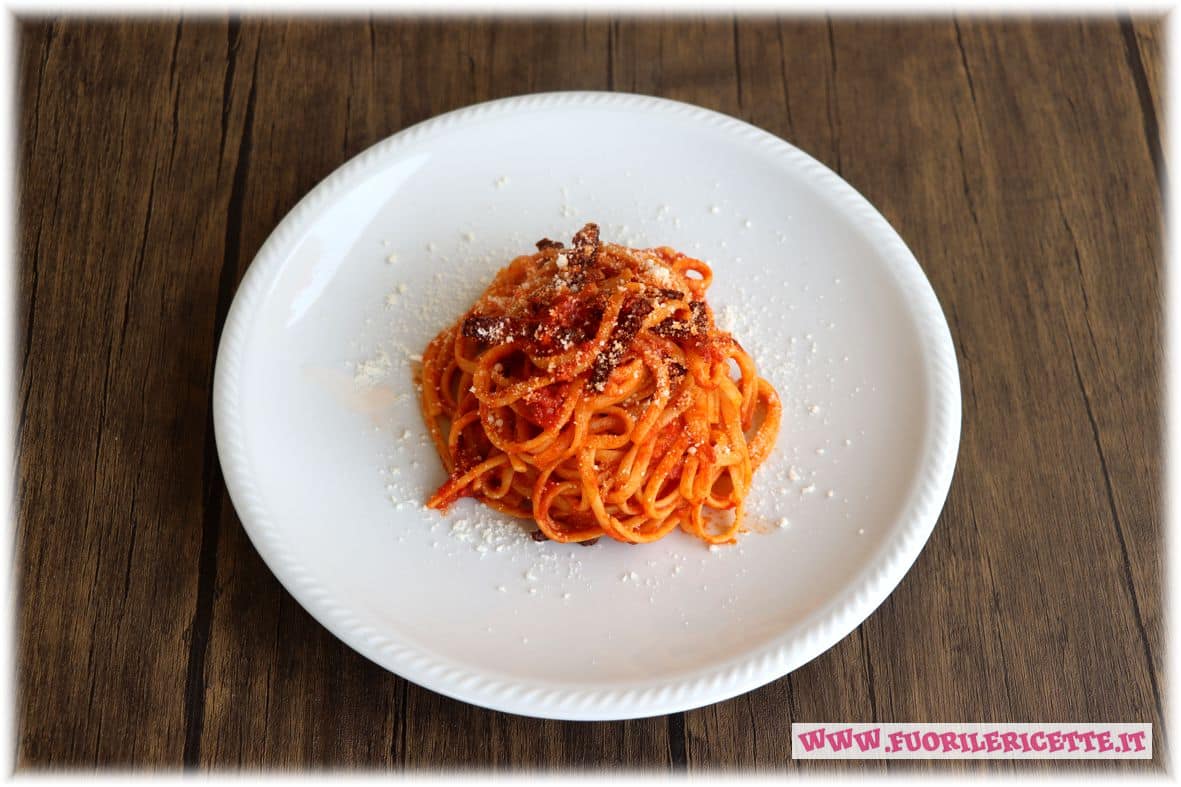 Linguine all'amatriciana