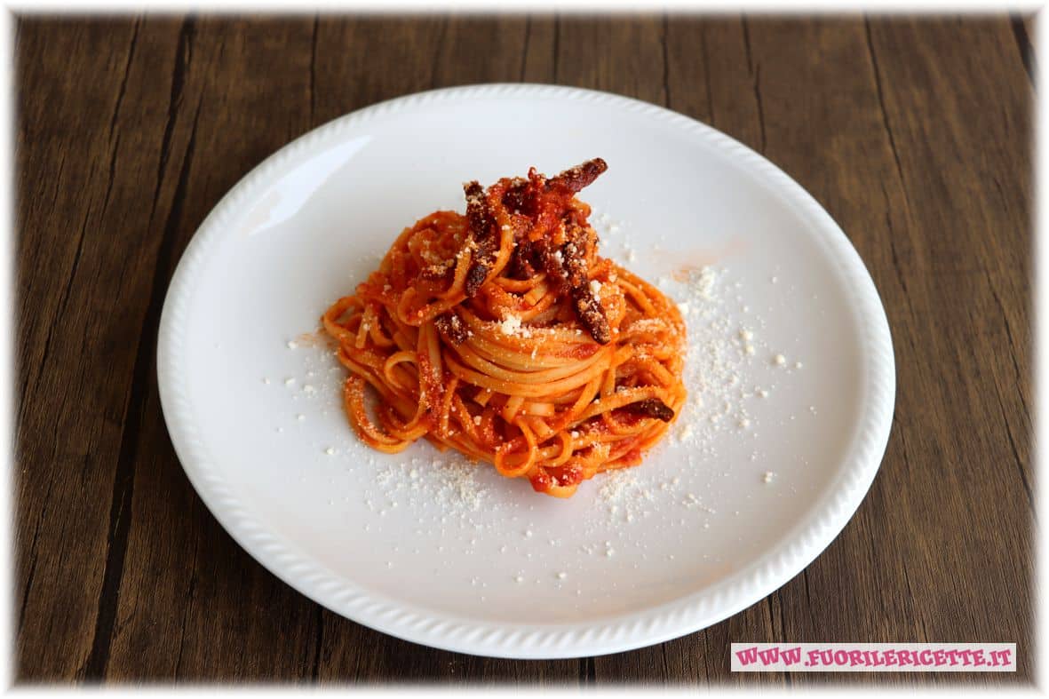 Linguine all'amatriciana