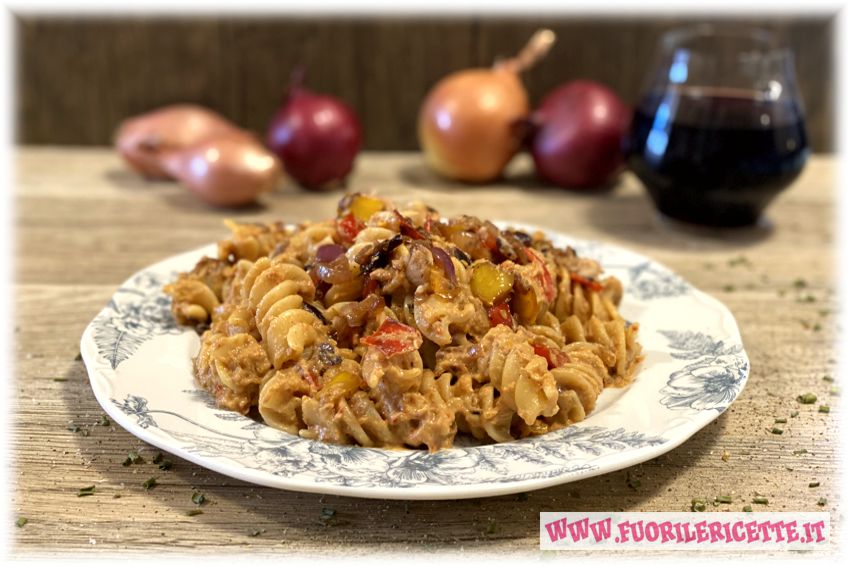 Pasta tonno e peperoni