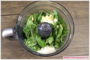 Pesto di basilico e mandorle