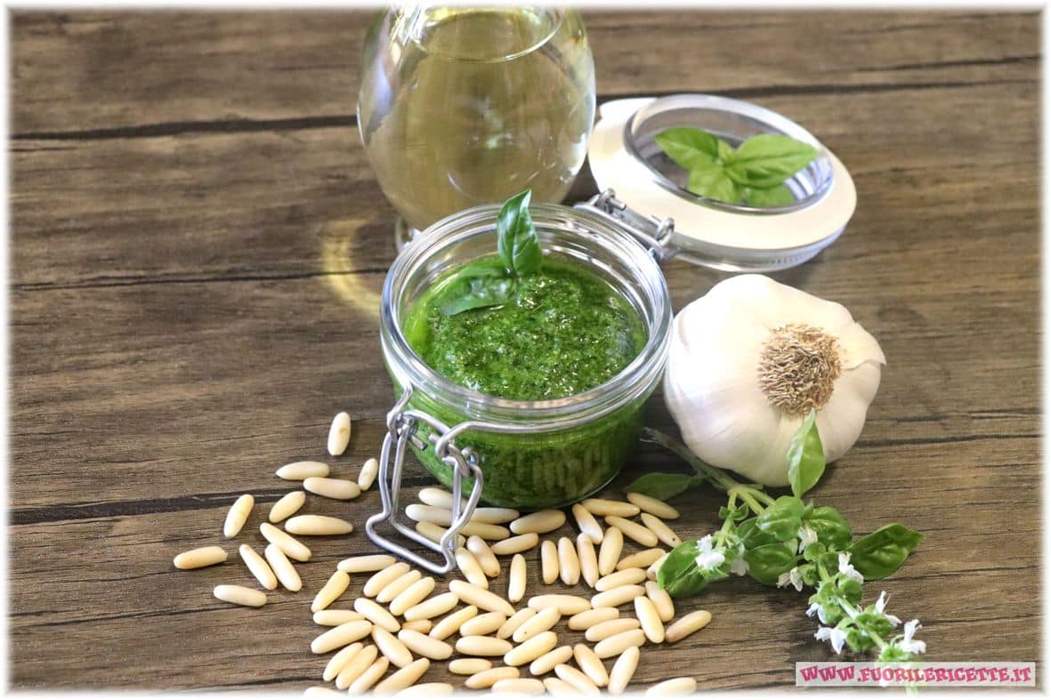 Pesto di prezzemolo e basilico