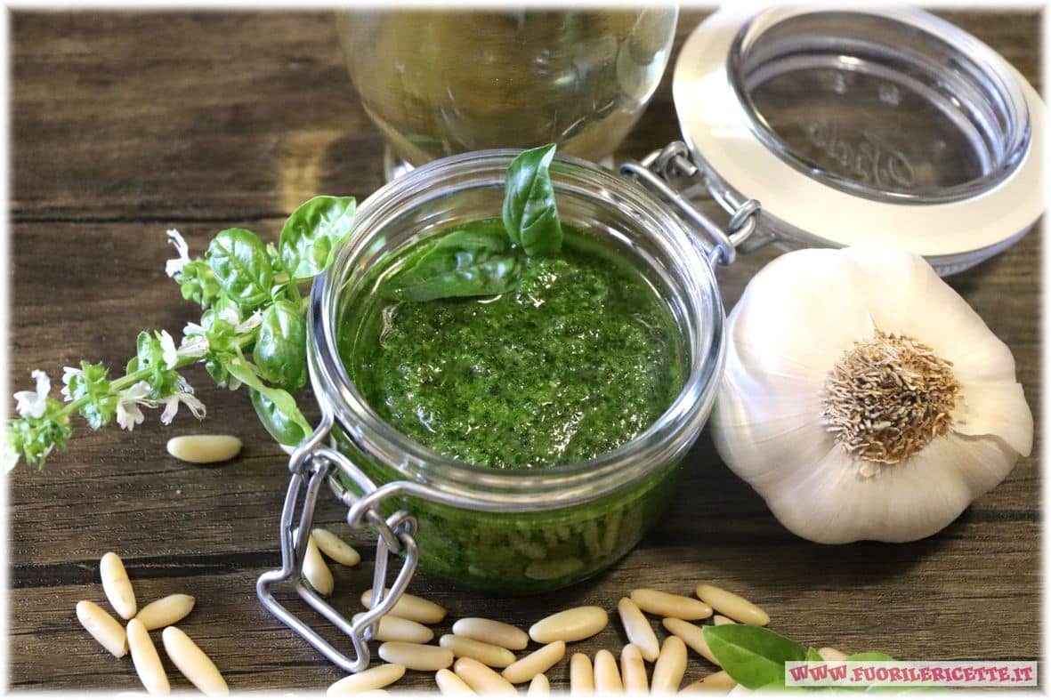 Pesto di prezzemolo e basilico