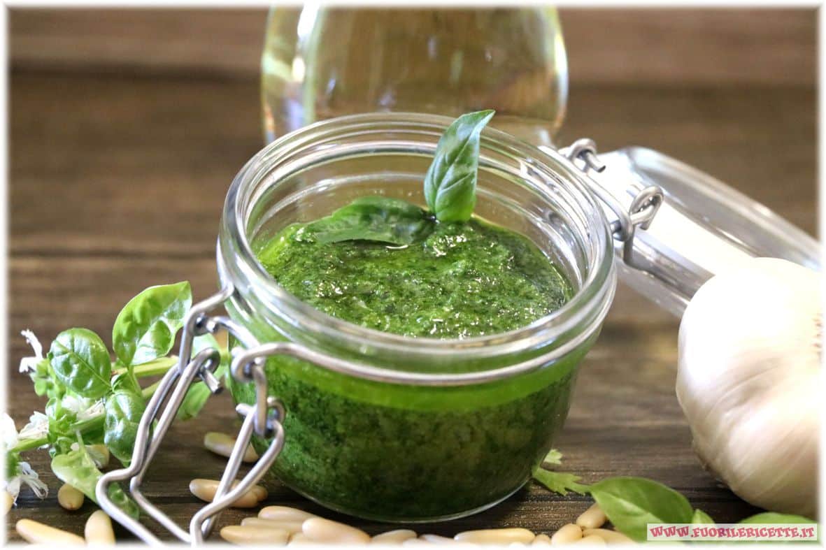 Pesto di prezzemolo e basilico