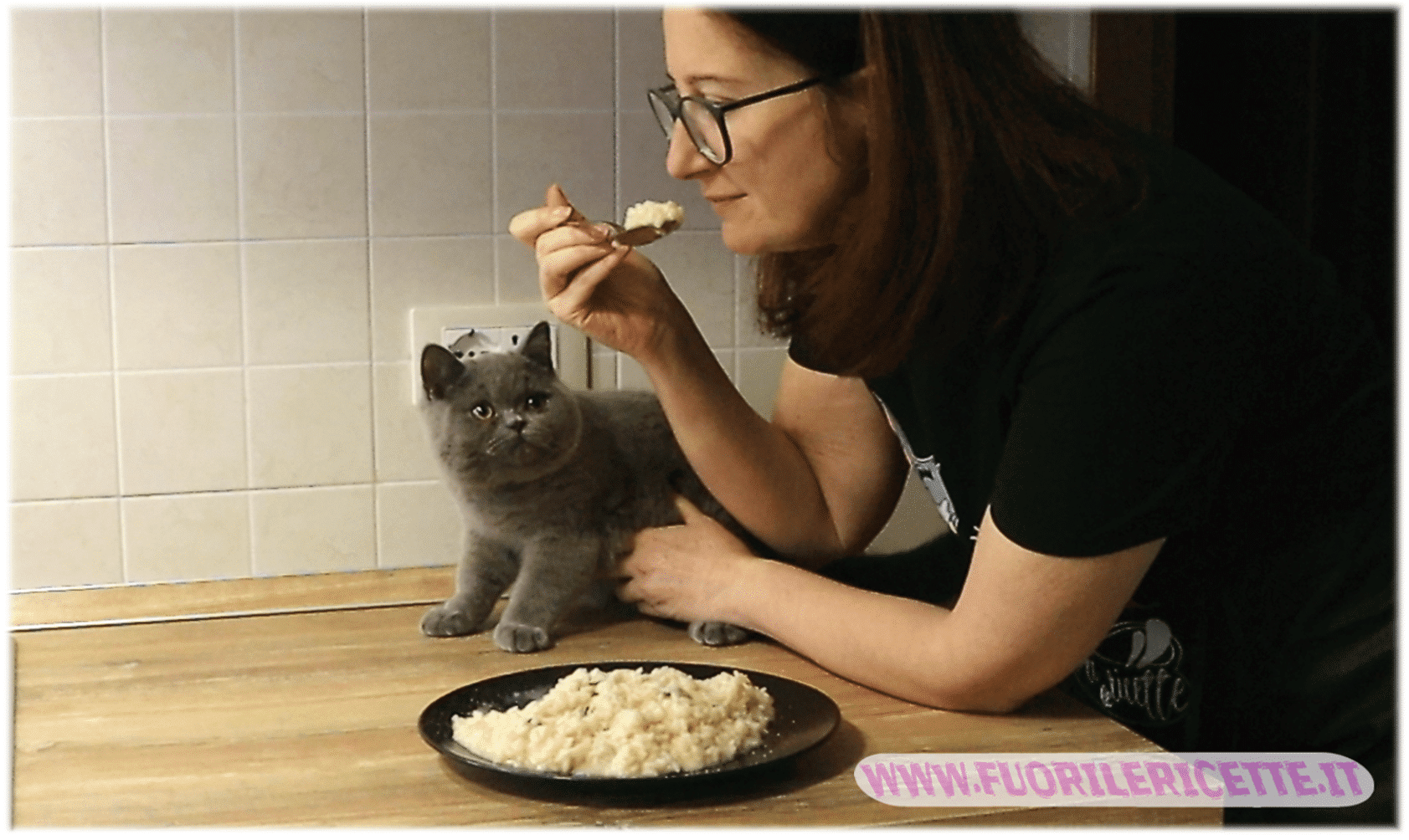 Risotto ai 2 formaggi e basilico