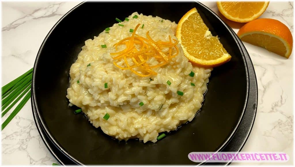 Risotto all'arancia - Fuori le Ricette