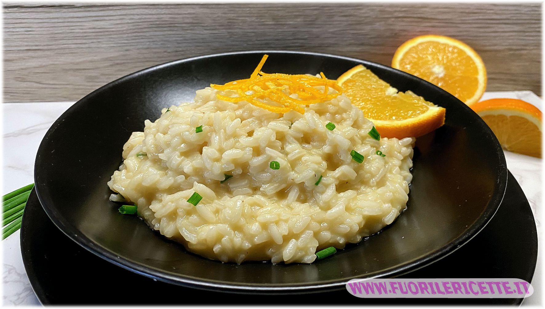 Risotto all'arancia