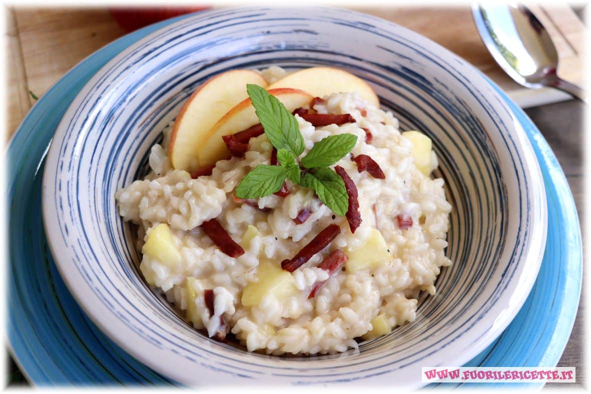 Risotto Mele Speck e Formaggio