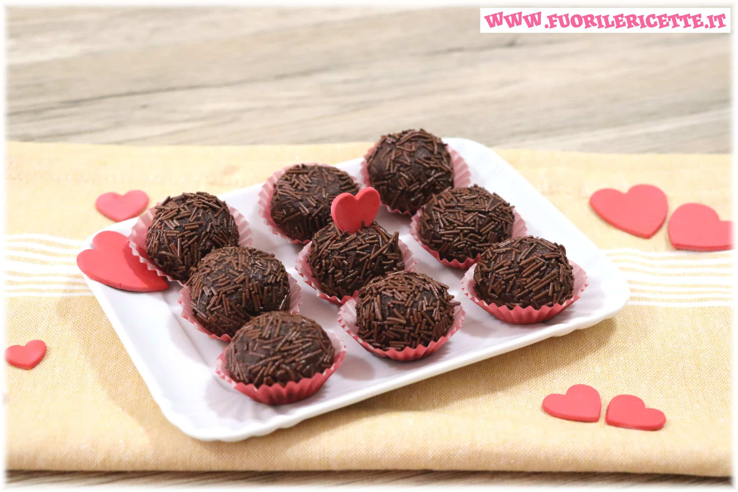 Tartufi al cioccolato e mascarpone