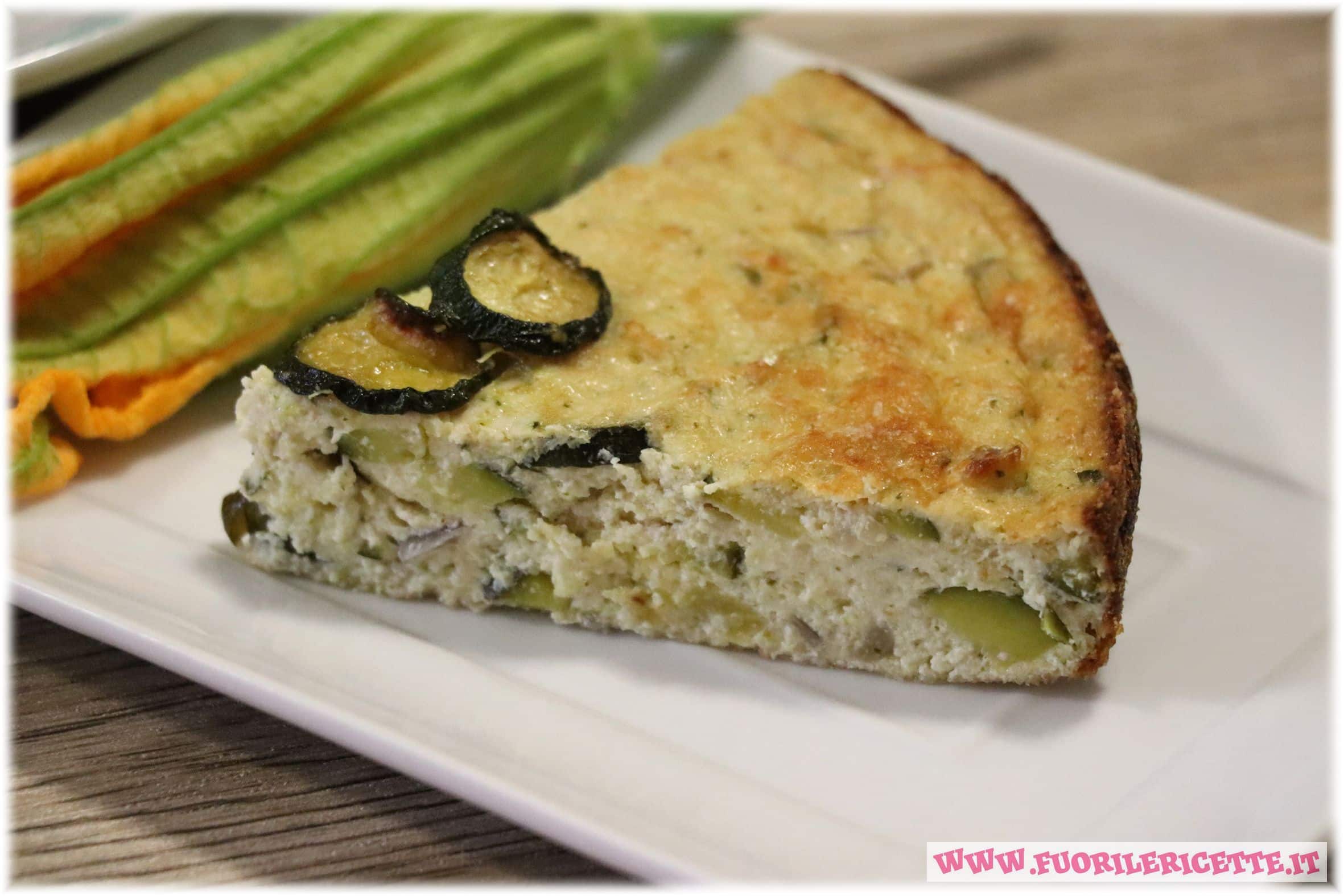Tortino di zucchine e ricotta