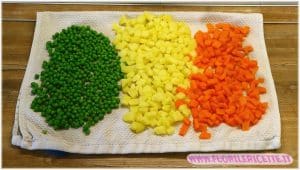 Asciugare le verdure - Insalata russa