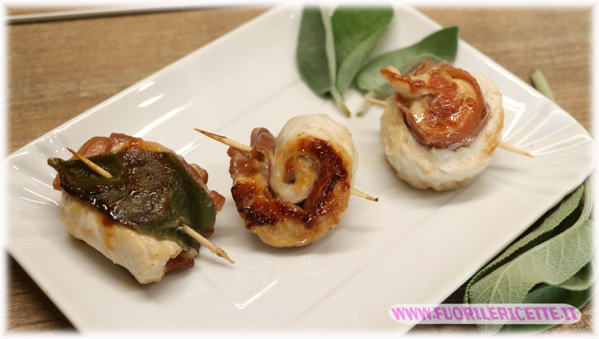 involtini tacchino e speck