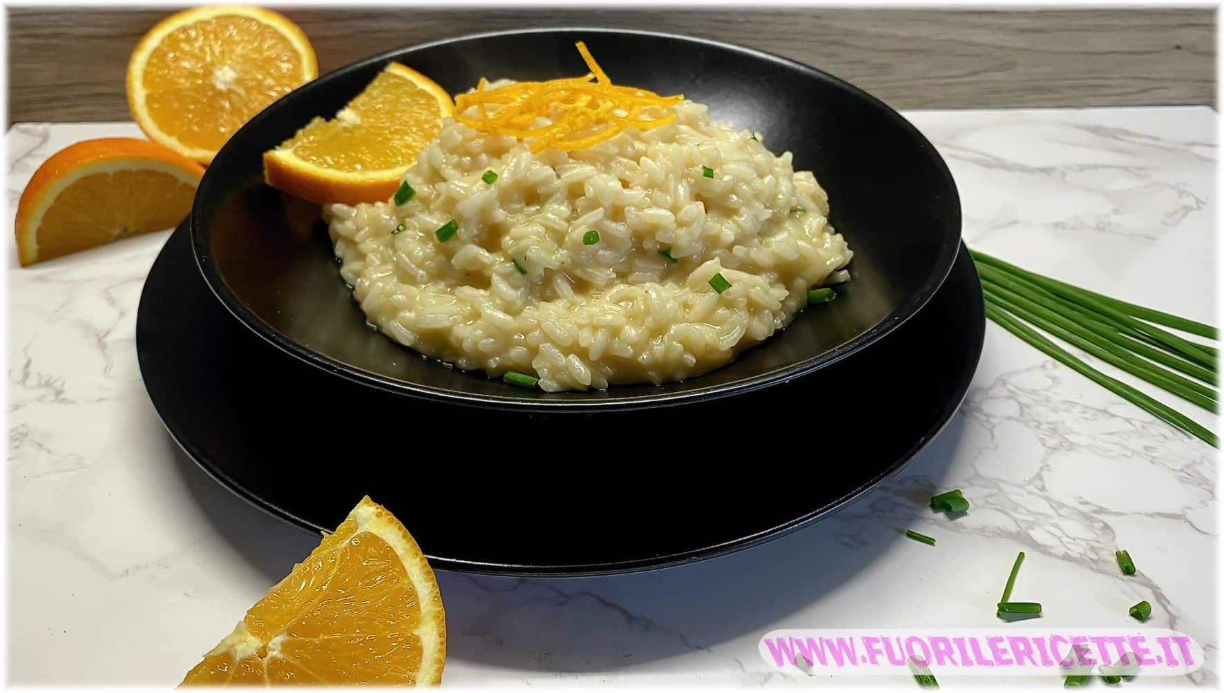 Risotto all'arancia