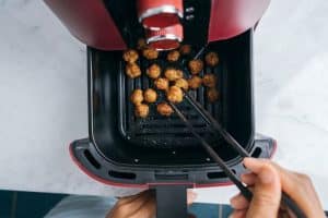 polpette nella friggitrice