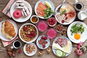 foto brunch a casa