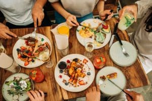 foto di come organizzare un brunch in casa
