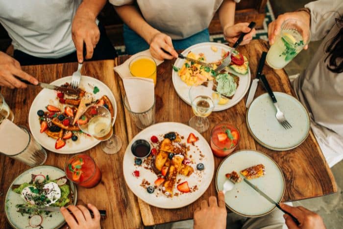 foto di come organizzare un brunch in casa