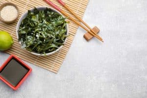alghe fresche in cucina