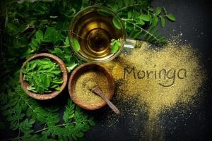 Foto polvere di moringa