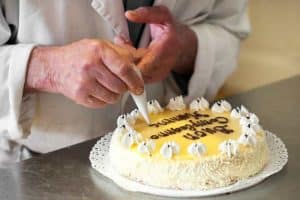 torta con frase