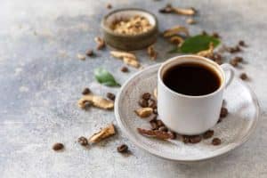 foto caffè ai funghi